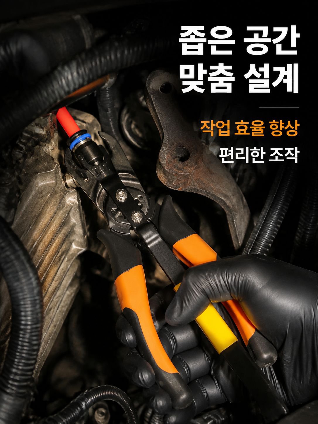 에어라인 분리 툴 퀵 커넥터 분리 플라이어
