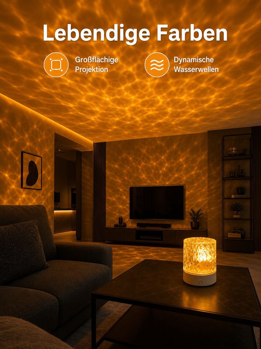 Vielseitige 16-farbige Lampe für Wohnzimmer und Schlafzimmer