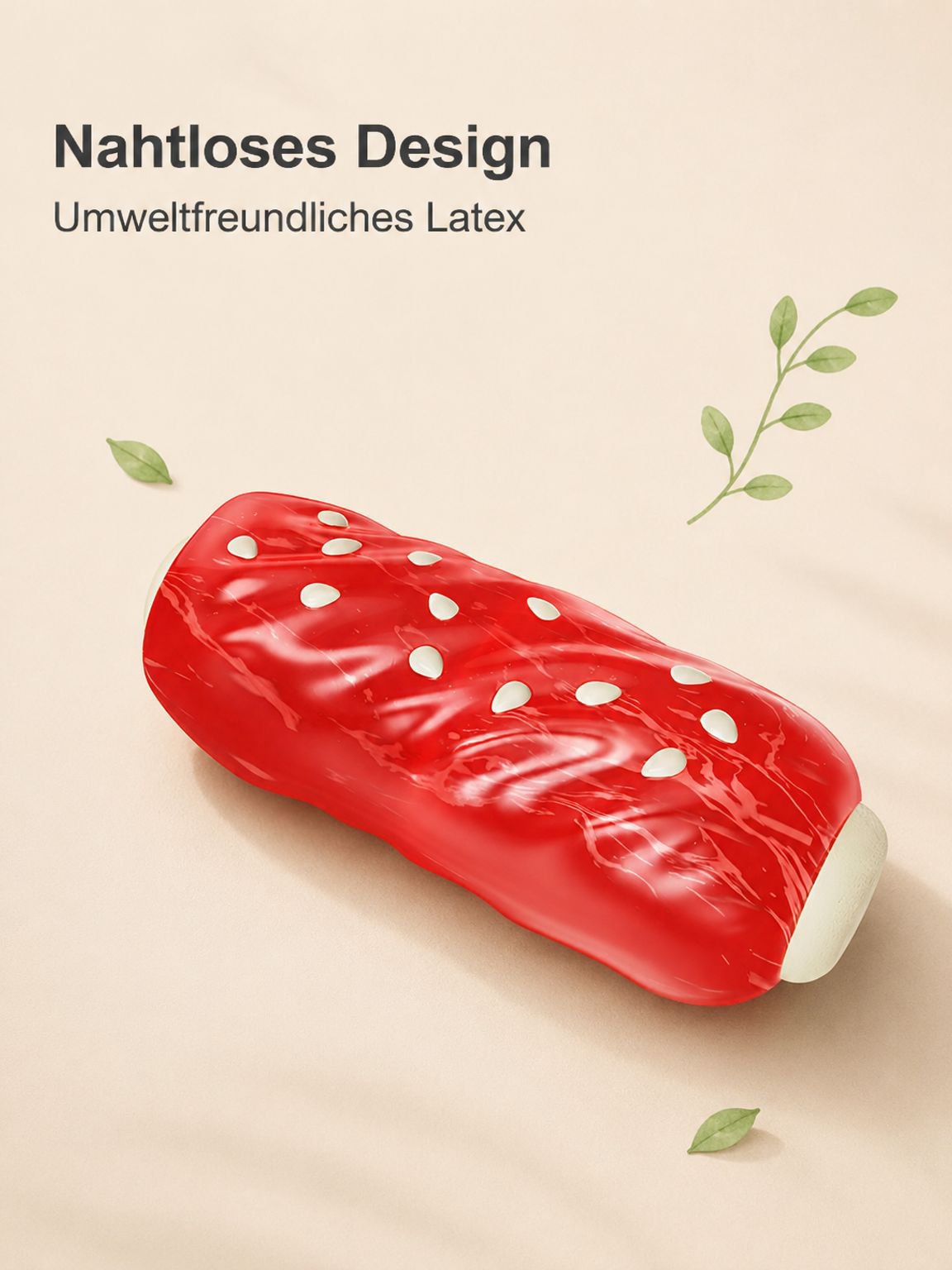 Snackförmiges Kauspielzeug für Hunde in Hot-Dog-Optik