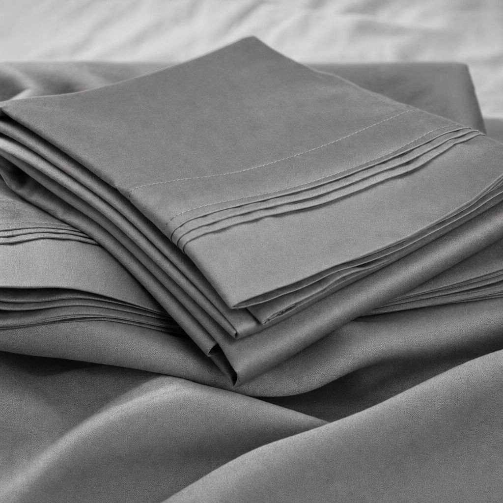 100% Cotton Hotel Bed Sheet Set – All-Season Bedding