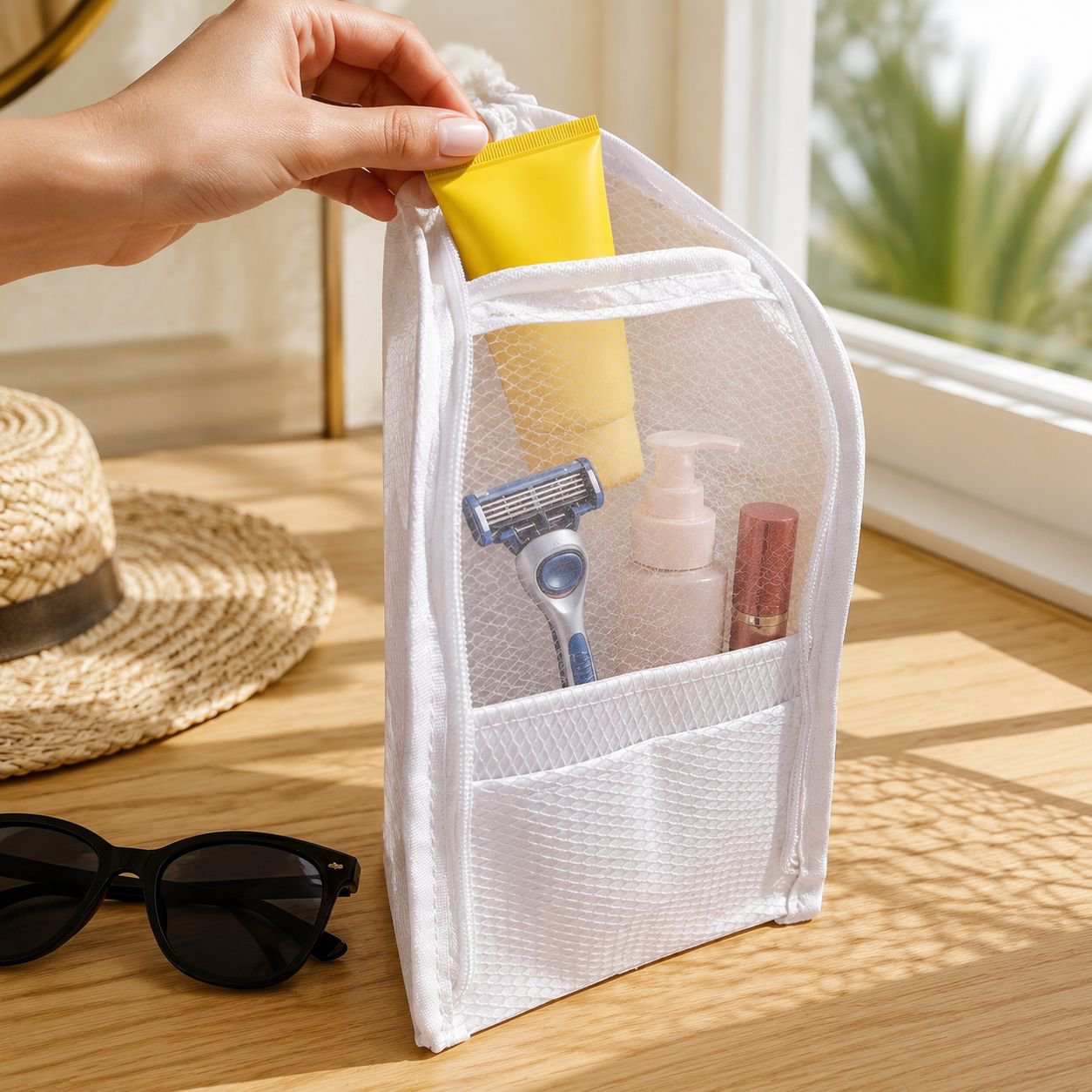 Multifunctional Waterproof Toiletry and Travel Organizer Bag
