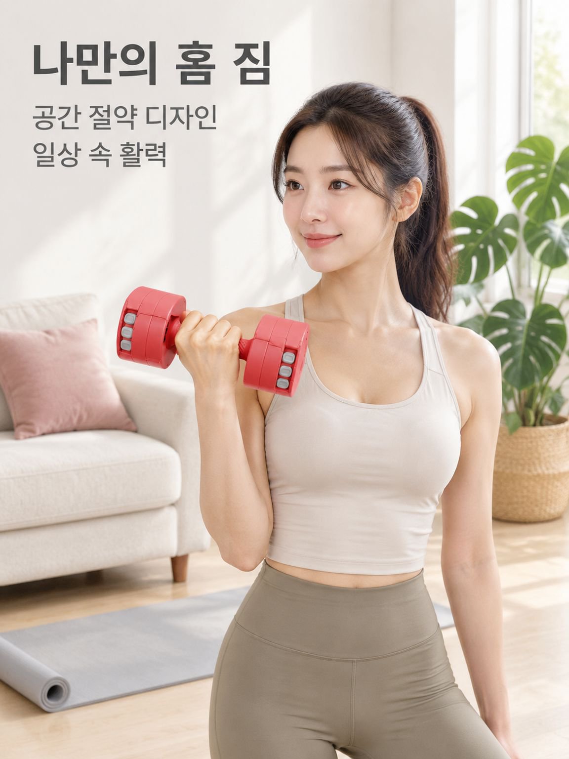 가정용 고밀도 피트니스 덤벨