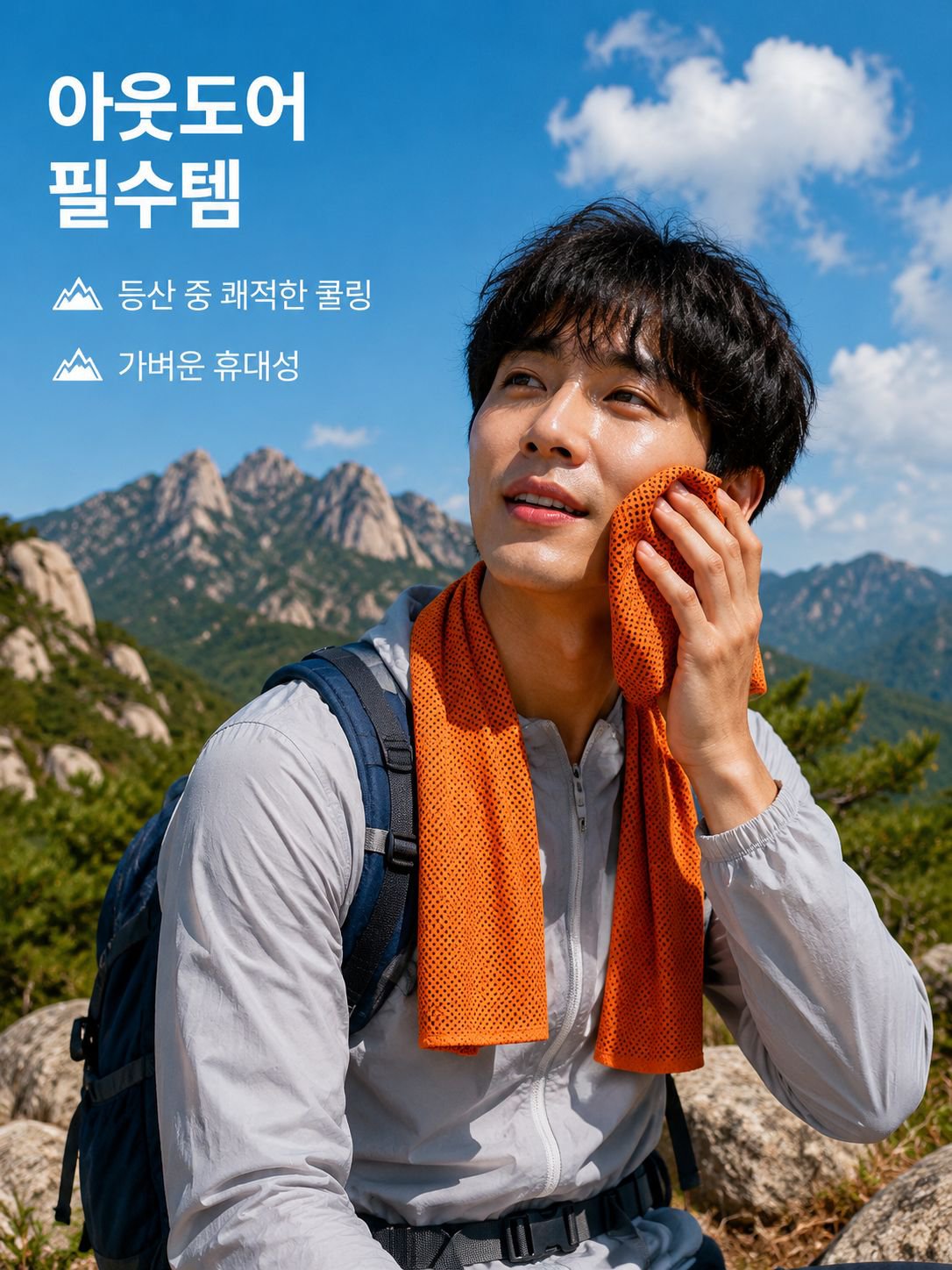 헬스장용 쿨링 타월