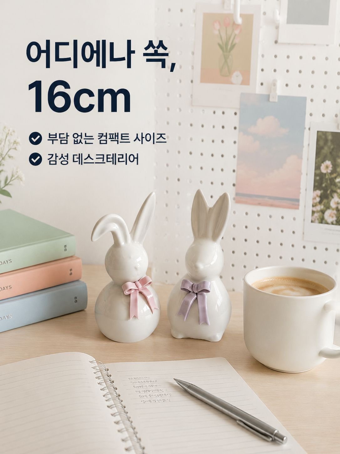 창의적인 세라믹 토끼 장식