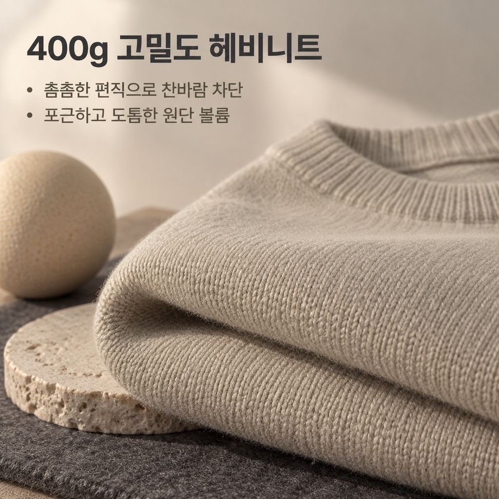 남성 가을 겨울 도톰한 루즈핏 오버핏 니트 스웨터 자켓 아우터