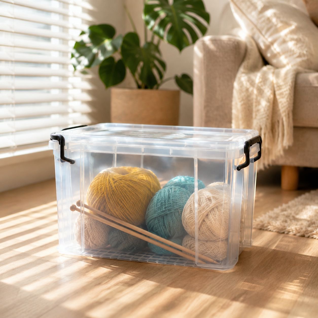 Space-saving right-angle bin for home organization