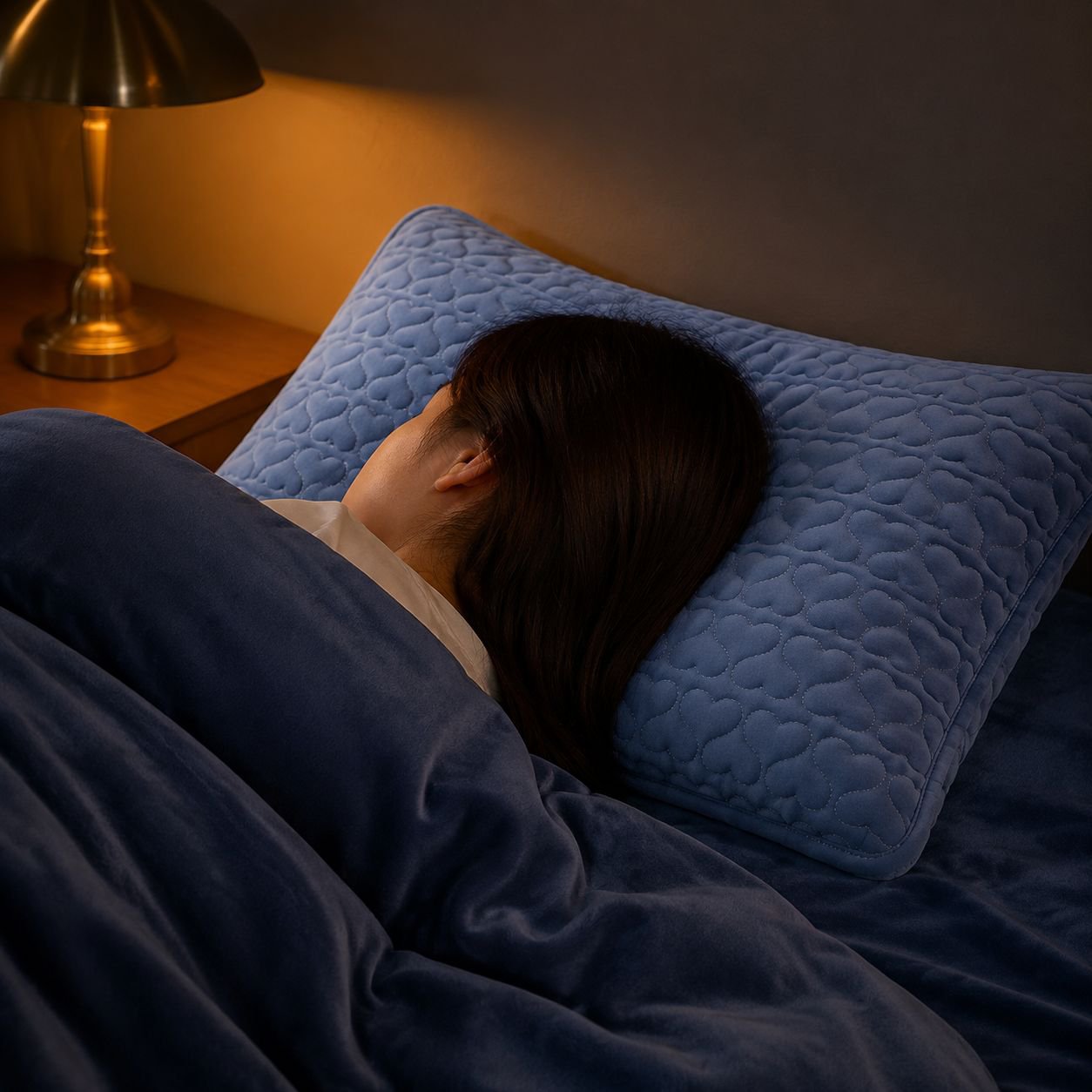 Anti-drool and anti-oil pillowcase, sweat-proof quilted pillowcase