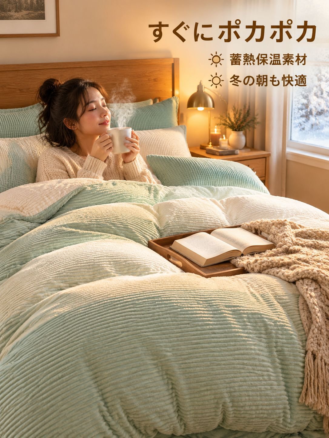 ミルクフランネル4点セット