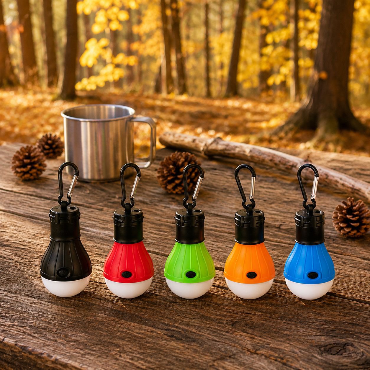 Bright LED light source for outdoor adventures