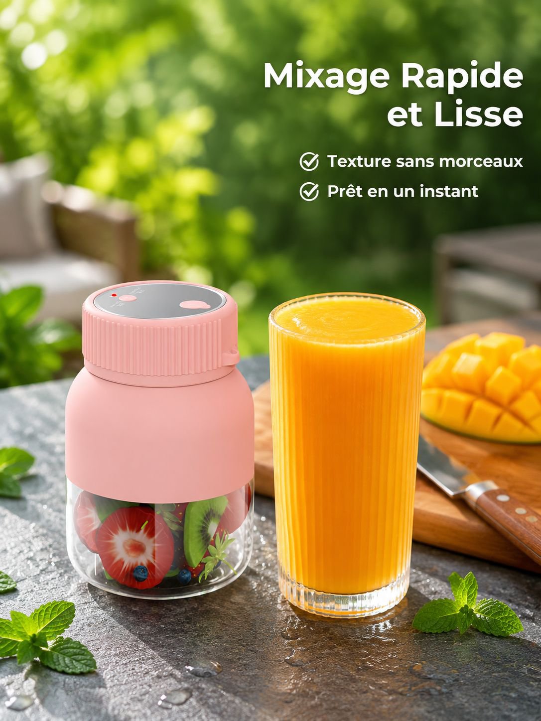 Nouveau presse-agrumes tonneau multifonctionnel jus frais sans fil extérieur portable presse-agrumes