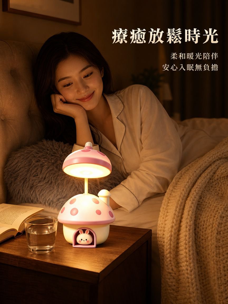 桌面小夜燈