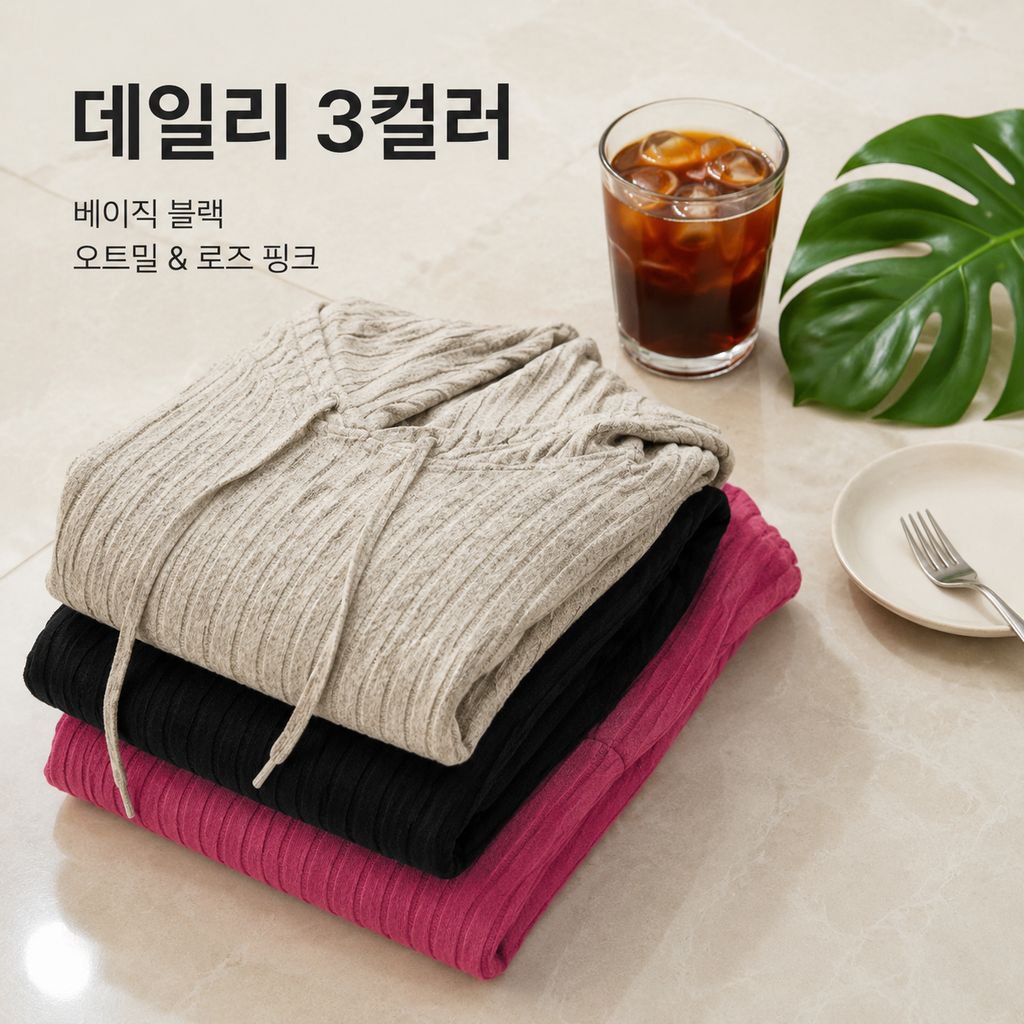 여성용 빅사이즈 베이직 컬러 브이넥 후드 긴팔 티셔츠