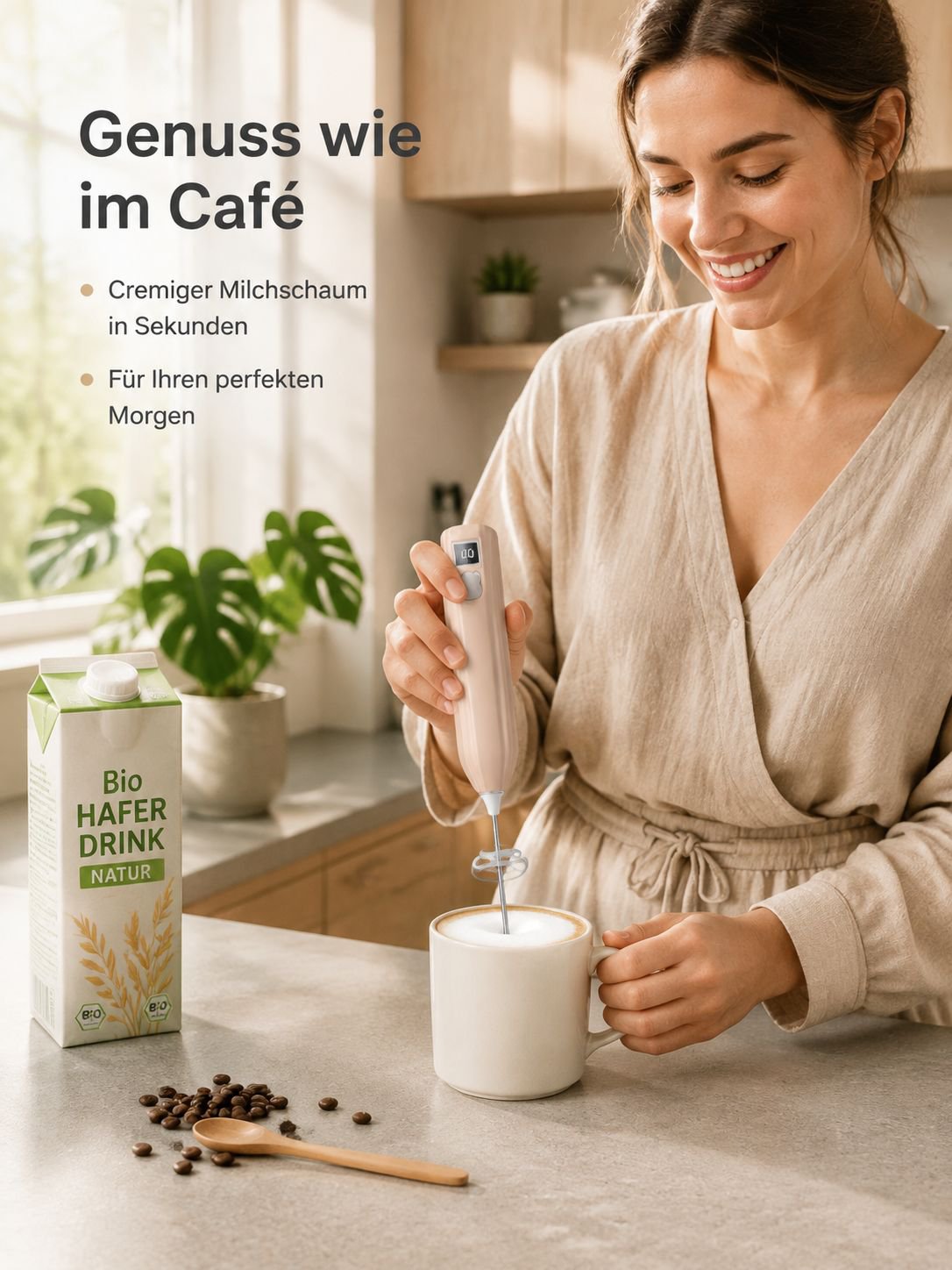 Milchaufschäumer für die Küche