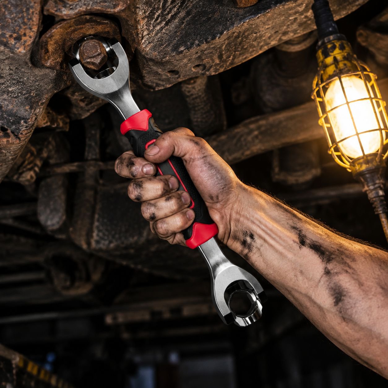 Labor-Saving Special Steel Key Wrench, Metric Multi-in-1 Tool