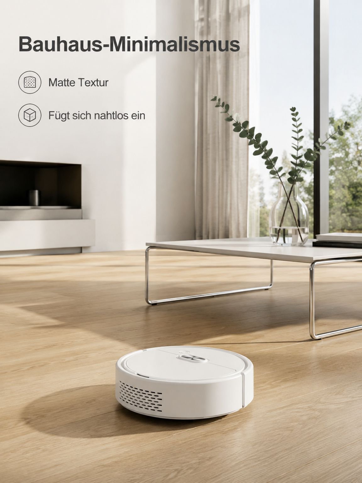 Intelligenter Staubsauger- und Wischroboter für Zuhause