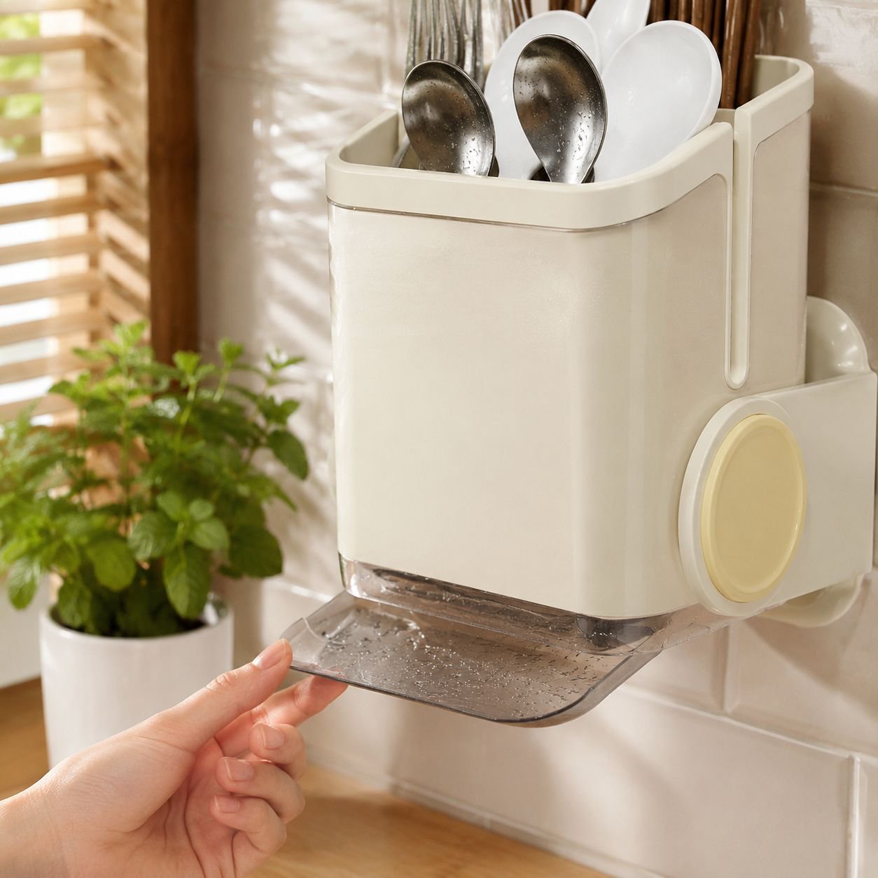 Space-saving Chopstick Box for Modern Kitchens