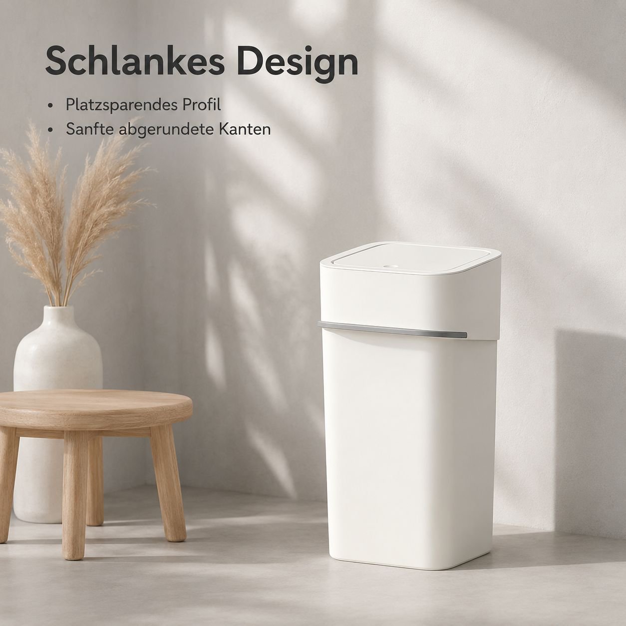 Mülleimer mit Deckel und Dichtung