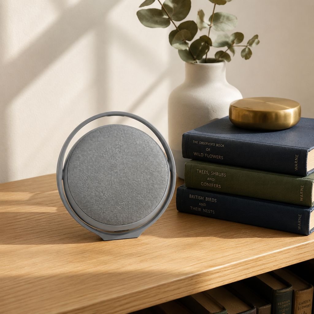 Haut-parleur Bluetooth Portable Rond pour Bureau
