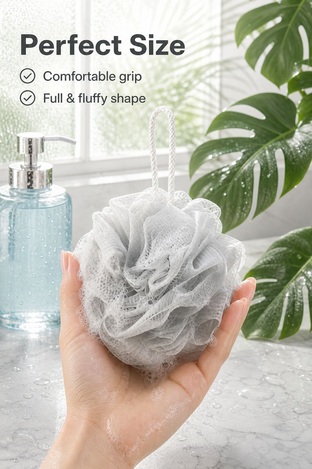 Soft Bathing Flower Ball