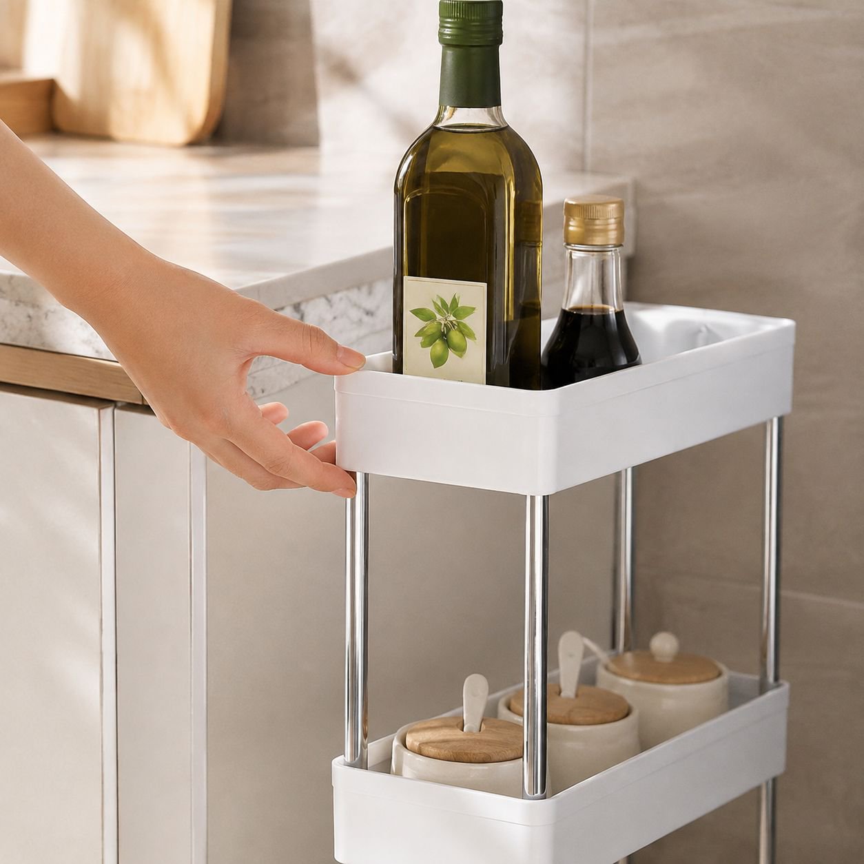 Multi-Purpose Multi-Tier Shelf