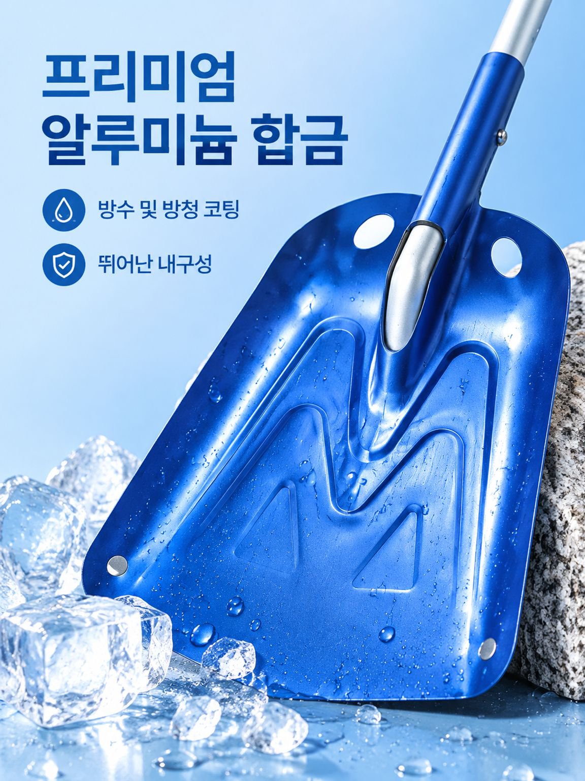 야외 접이식 확장 삽 알루미늄 합금 삽