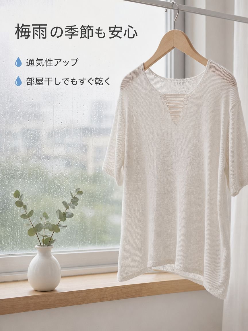 多彩なカラー展開の夏用VネックTシャツ