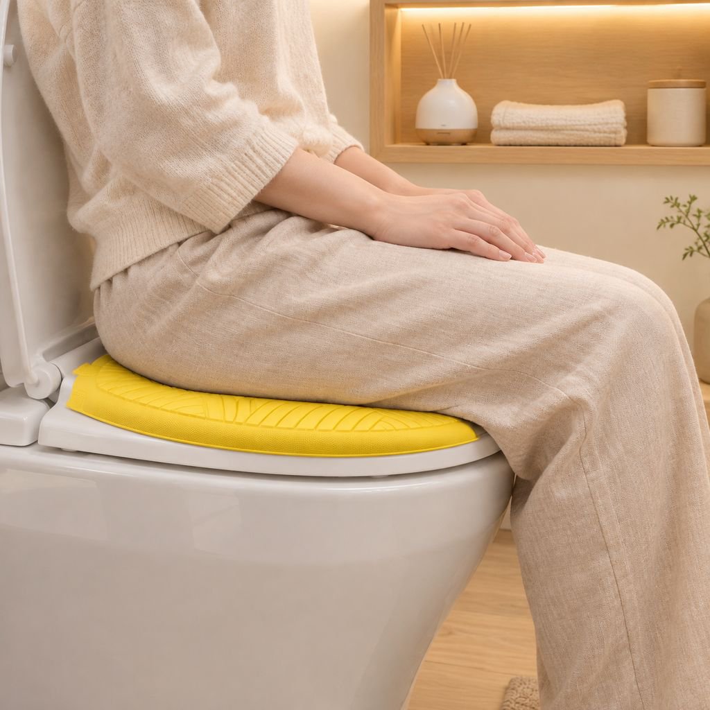夏用家庭用便座カバー、新型厚手防水便座クッション、オールシーズン使用可能
