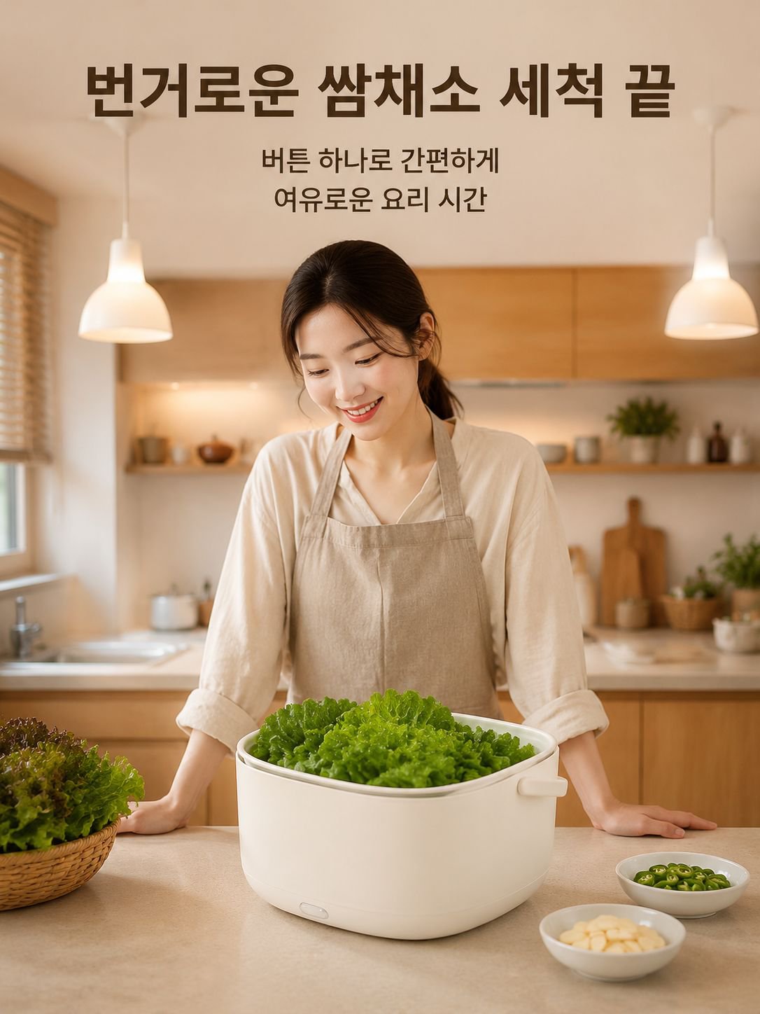 다기능 가정용 과일야채 세척기