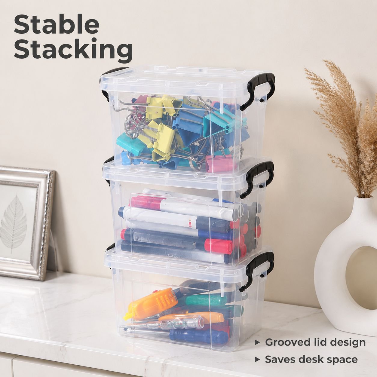 Large Lidded Clothes Storage Box
