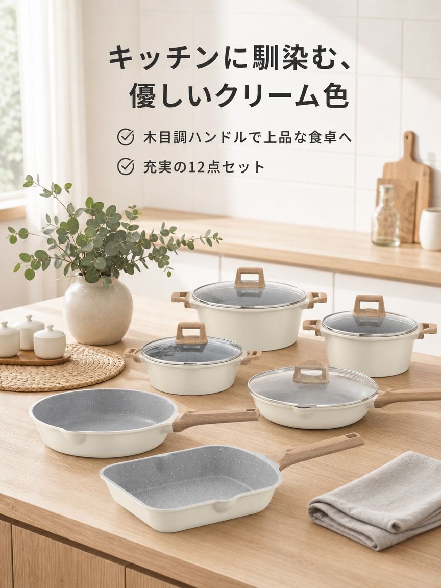 家庭用鍋12点セット