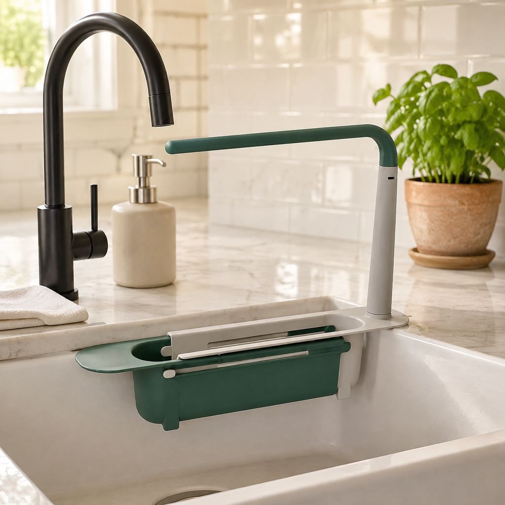 Expandable Kitchen Sink Draining Rack
