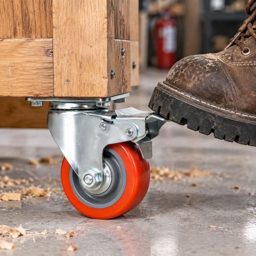 2-5 Inch Universal Swivel Locking Casters