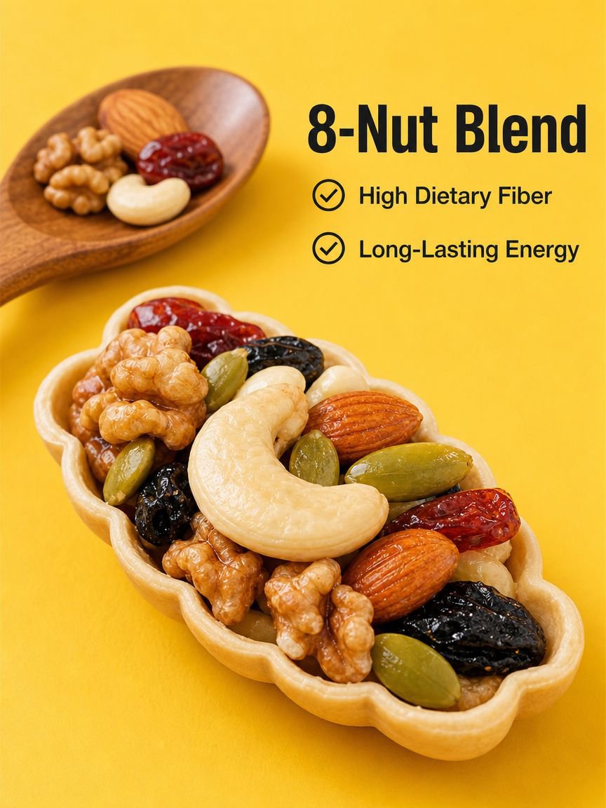 Astragalus & Codonopsis Eight Treasures Nut Tart