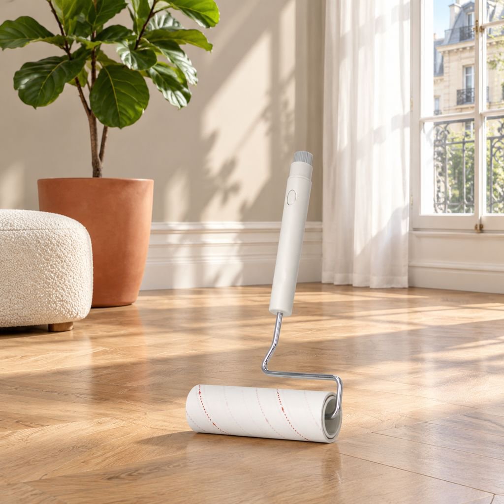 Rouleau collant puissant pour nettoyer les sols