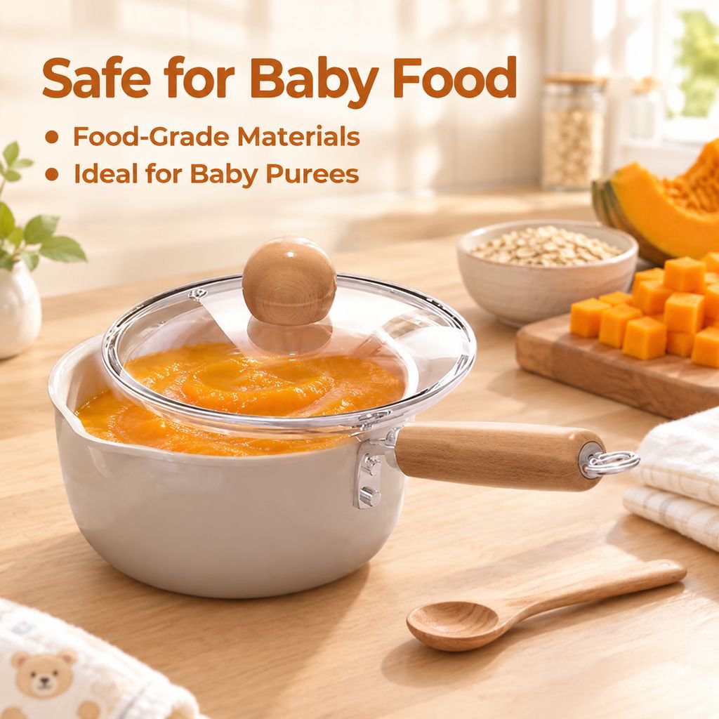 Non-stick Baby Food Milk Pot