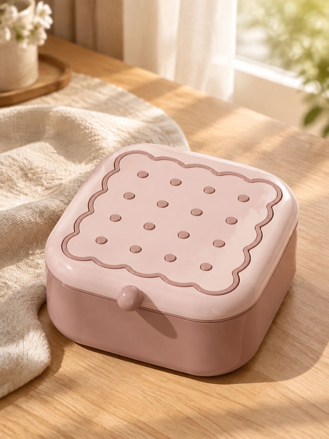 Kit de costura con caja organizadora magnética