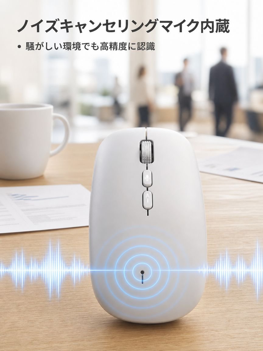 AI音声認識オフィスマウス