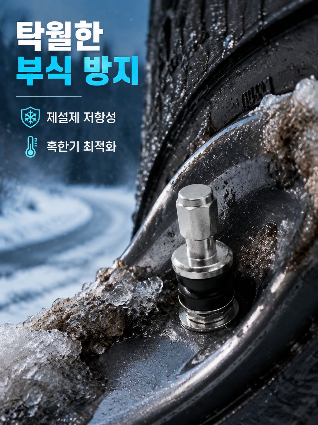 황동 타이어 밸브