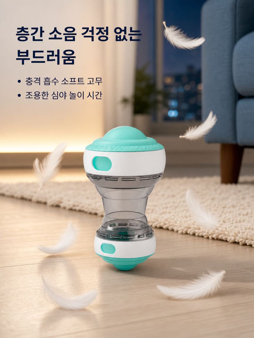 반려동물 친화적인 사료 배출 공