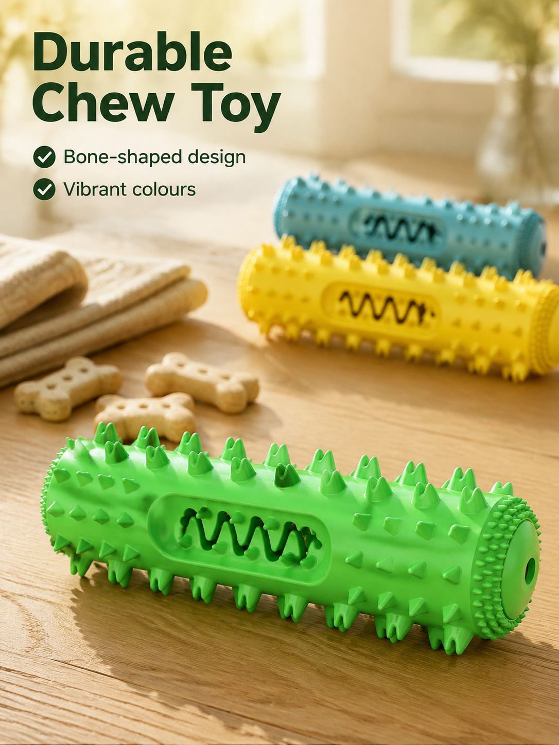 Sounding Serrated Teething Stick