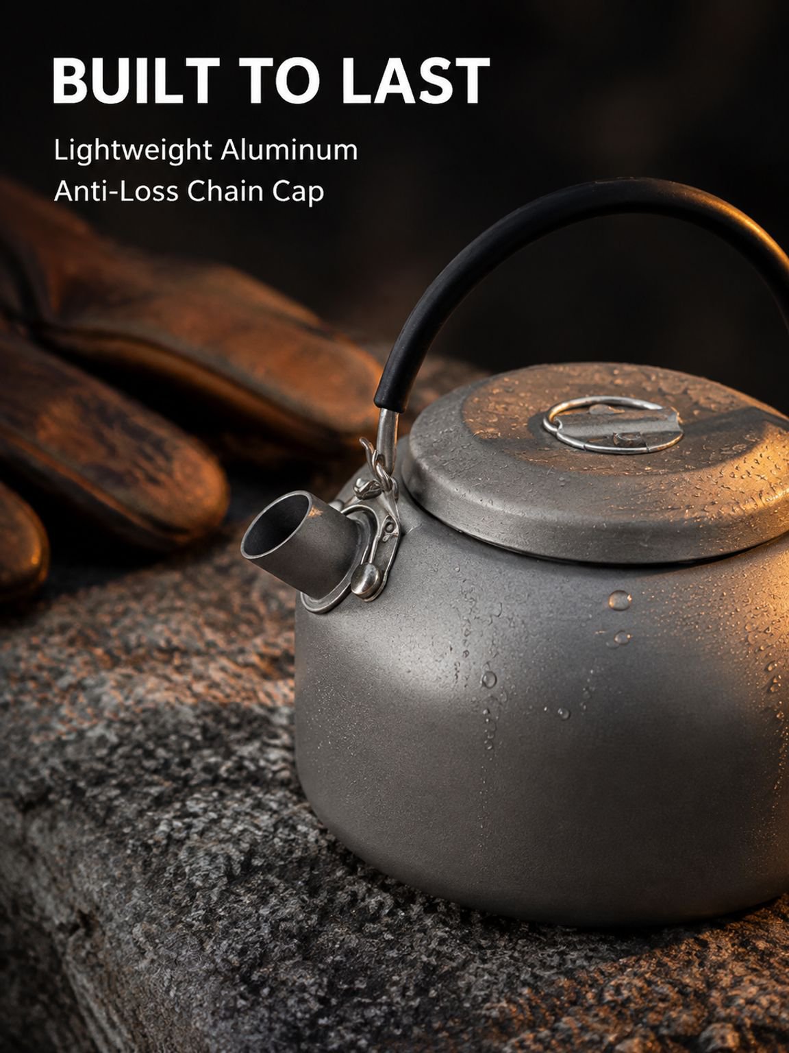 Multifunctional Aluminum Camping Water Bottle