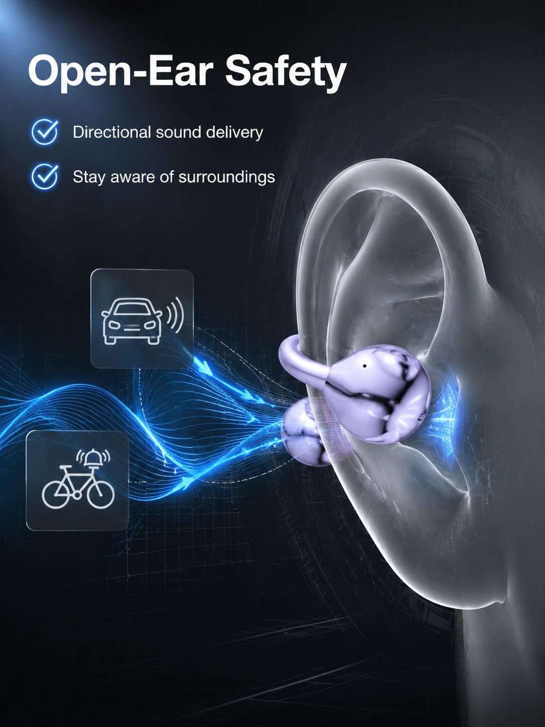 2026 hot-selling Bluetooth translation ear clip global model