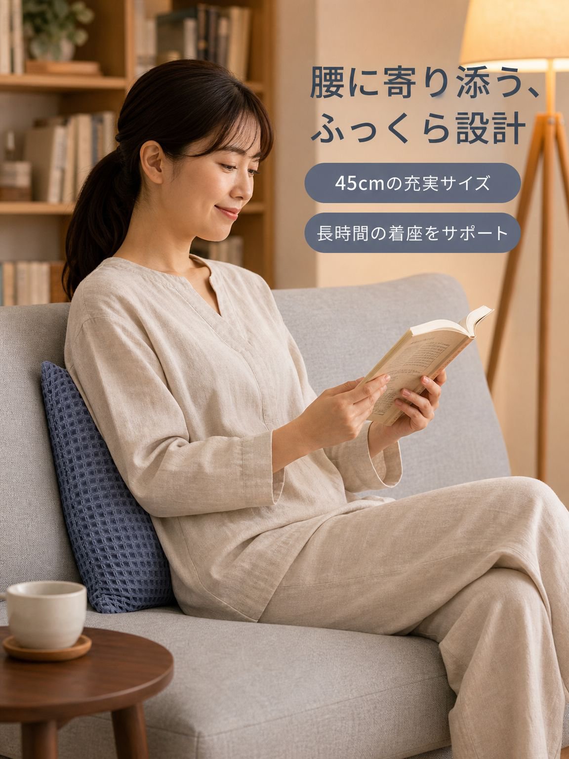 クッション快適白編みソファマット家庭用生活装飾枕