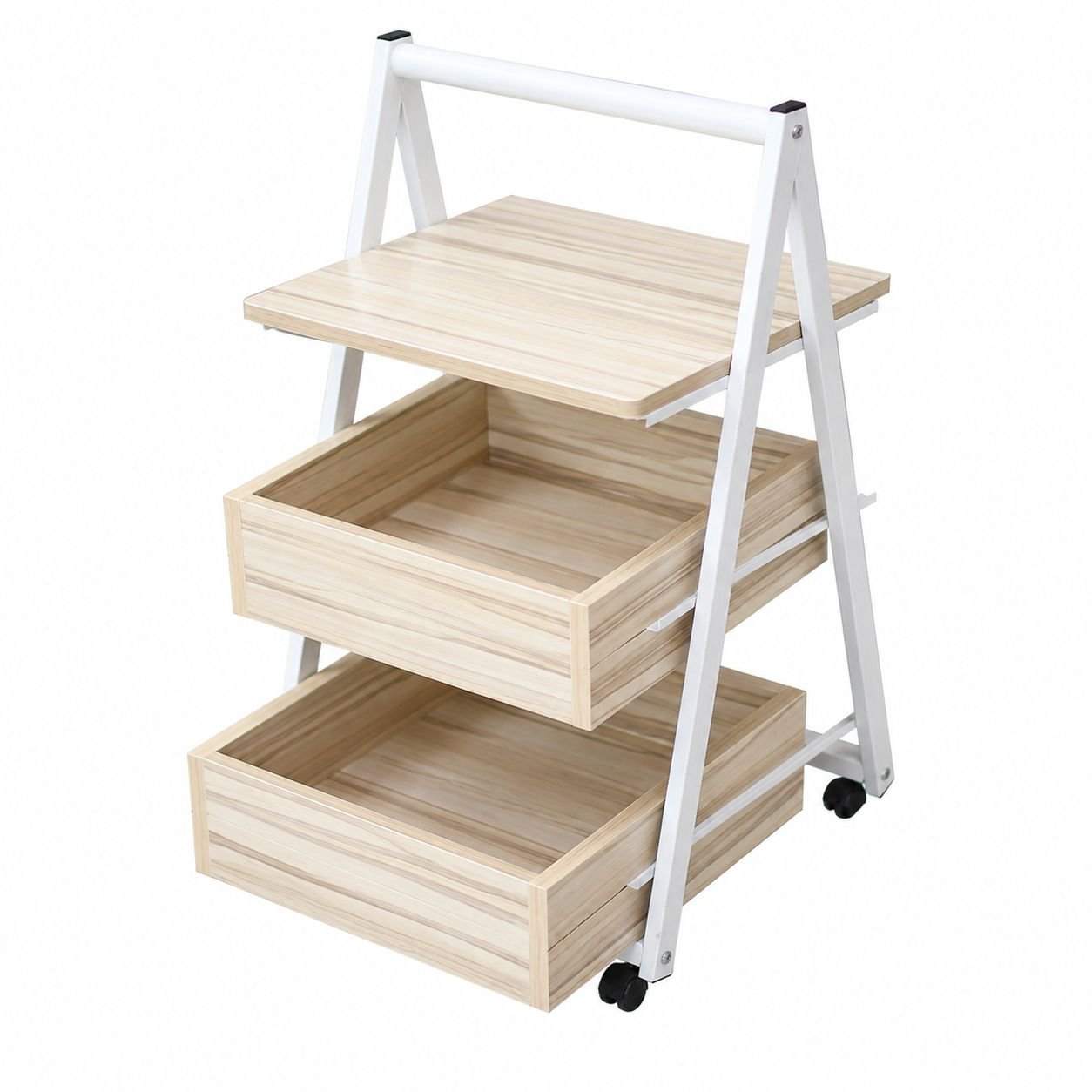 Modern Simple Mobile File Cabinet Coffee Table