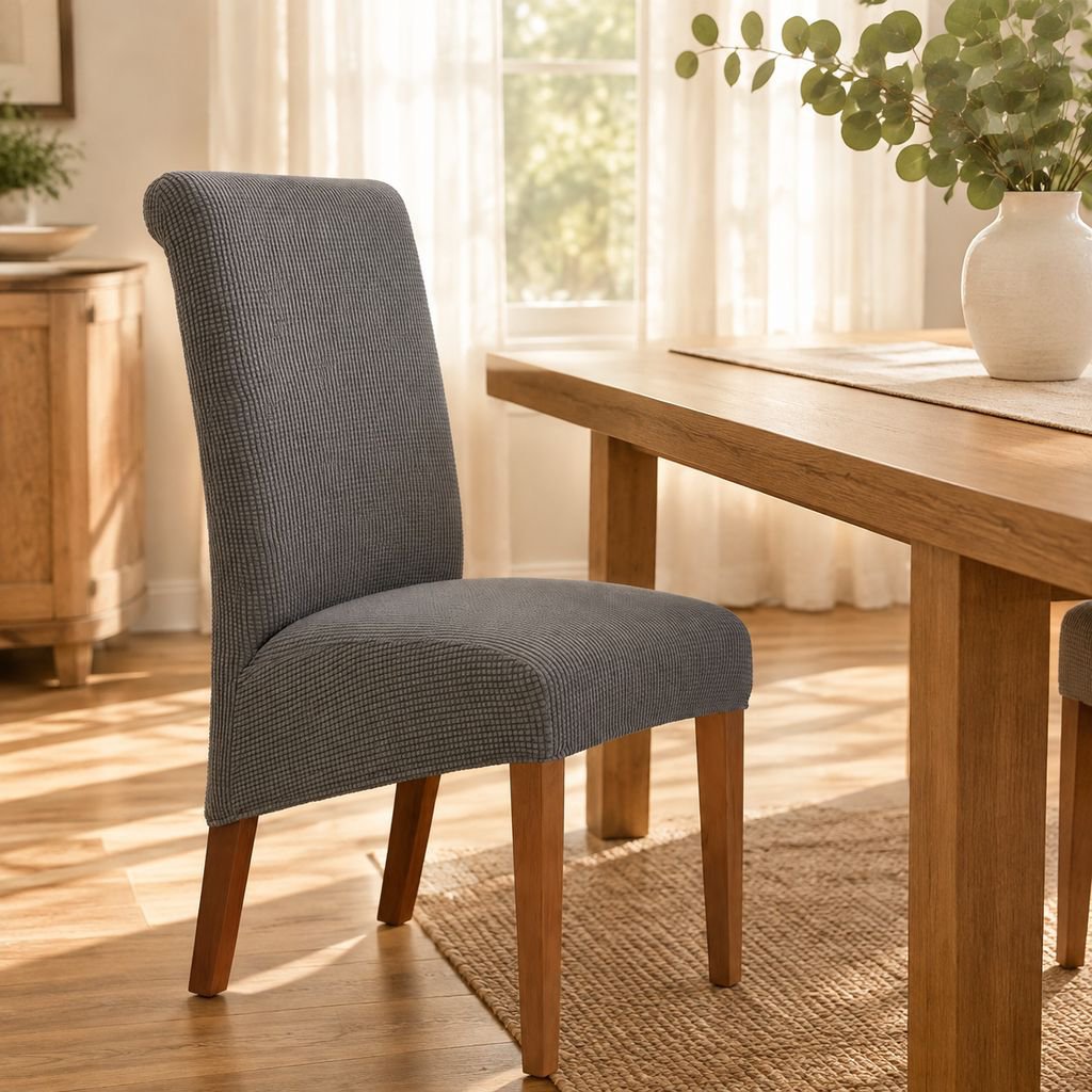 Home Stretchable Velvet Chair Cover Anti-Stain
