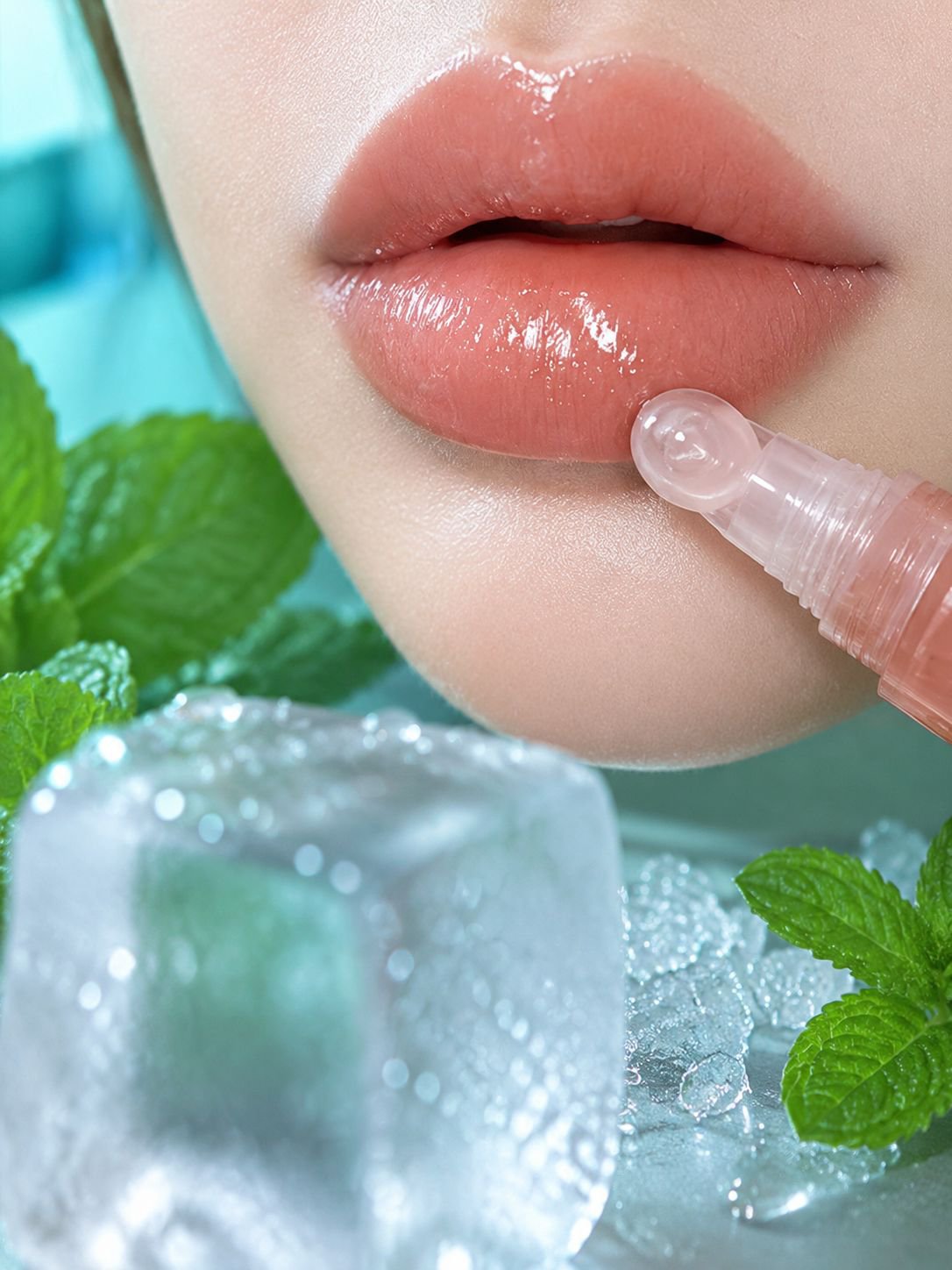 Smooth, shiny, and colorful lip gloss
