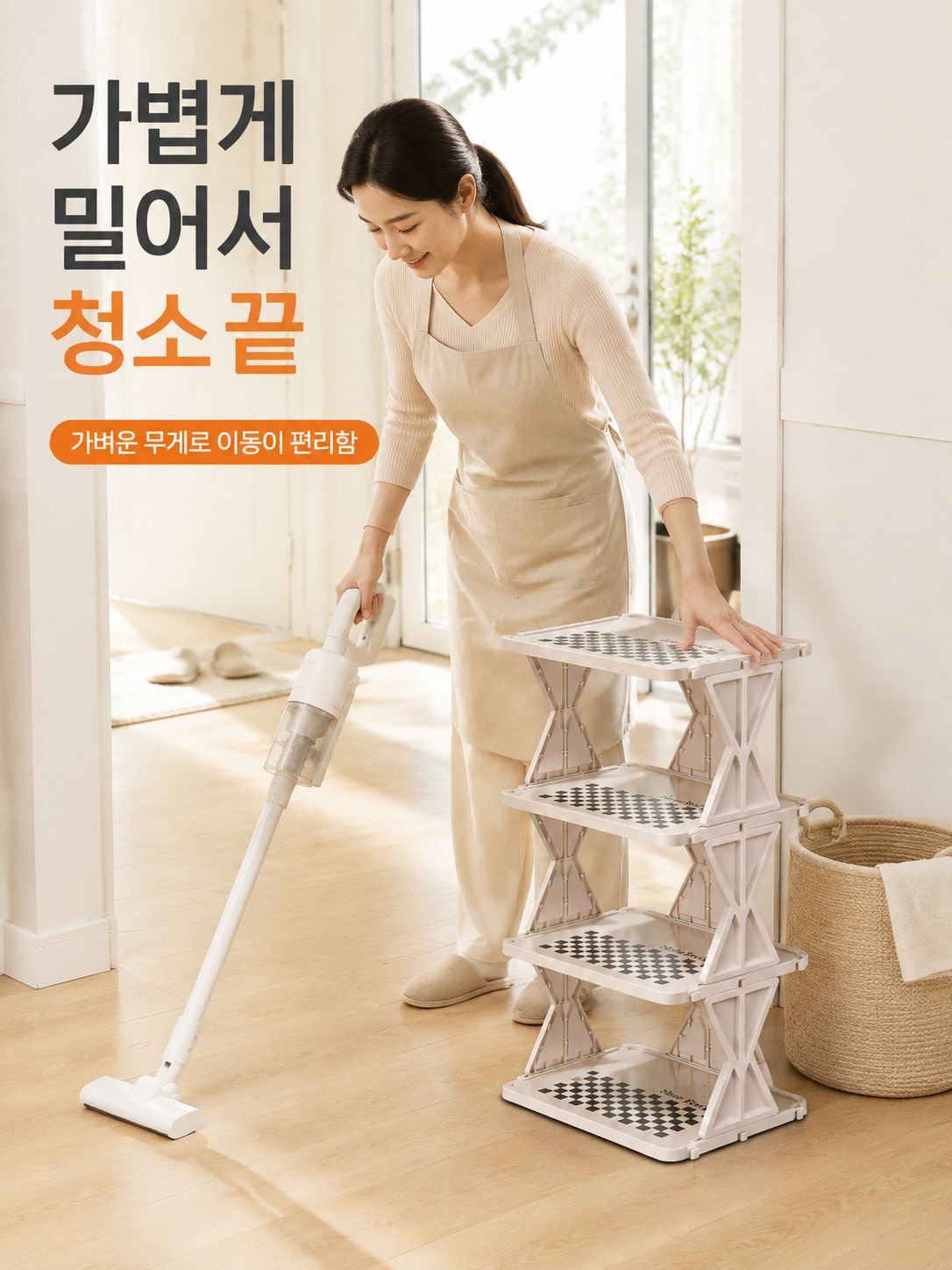 다층 공간절약 신발 정리대