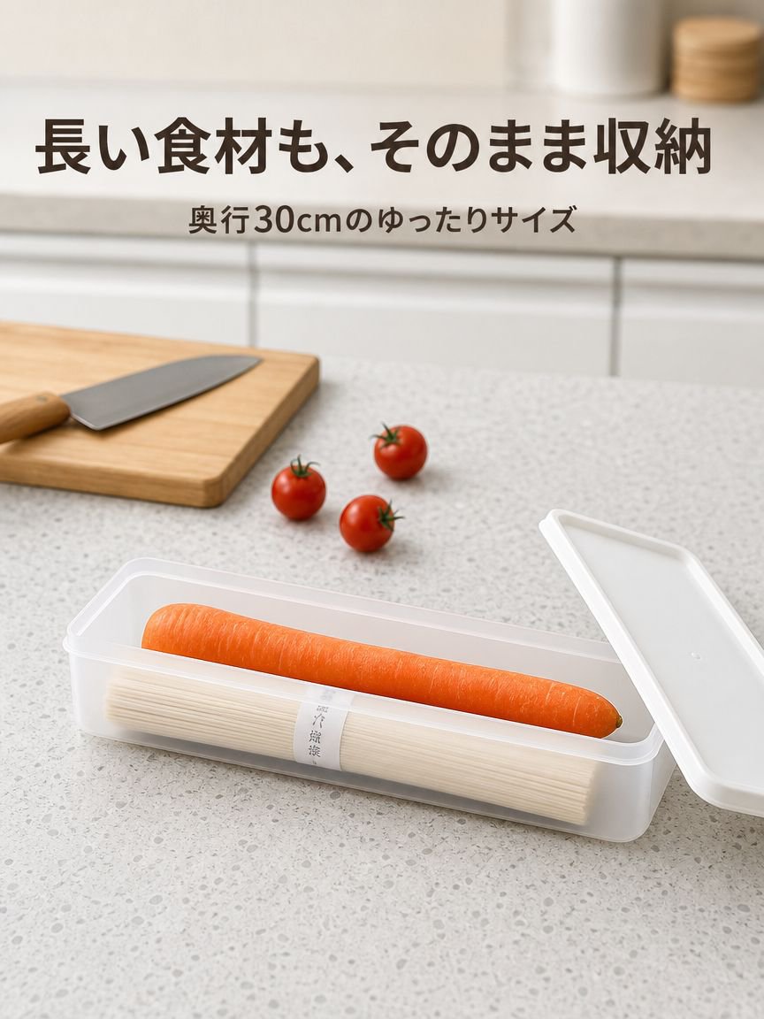 長方形の冷蔵庫用オーガナイザー