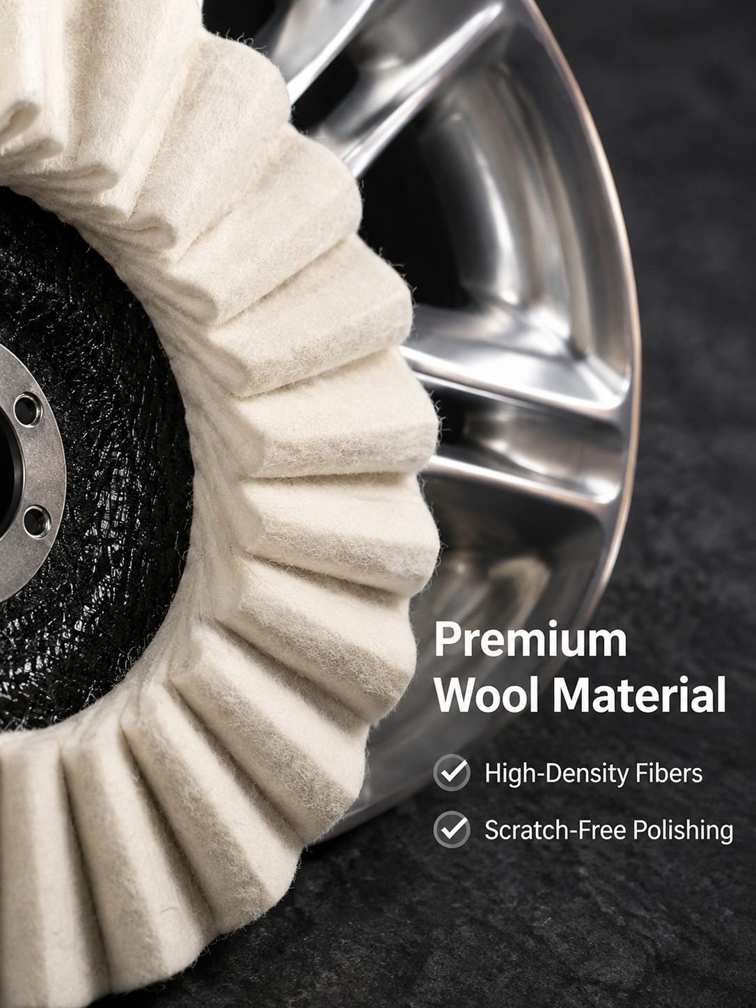  Wool Felt Polishing Wheel