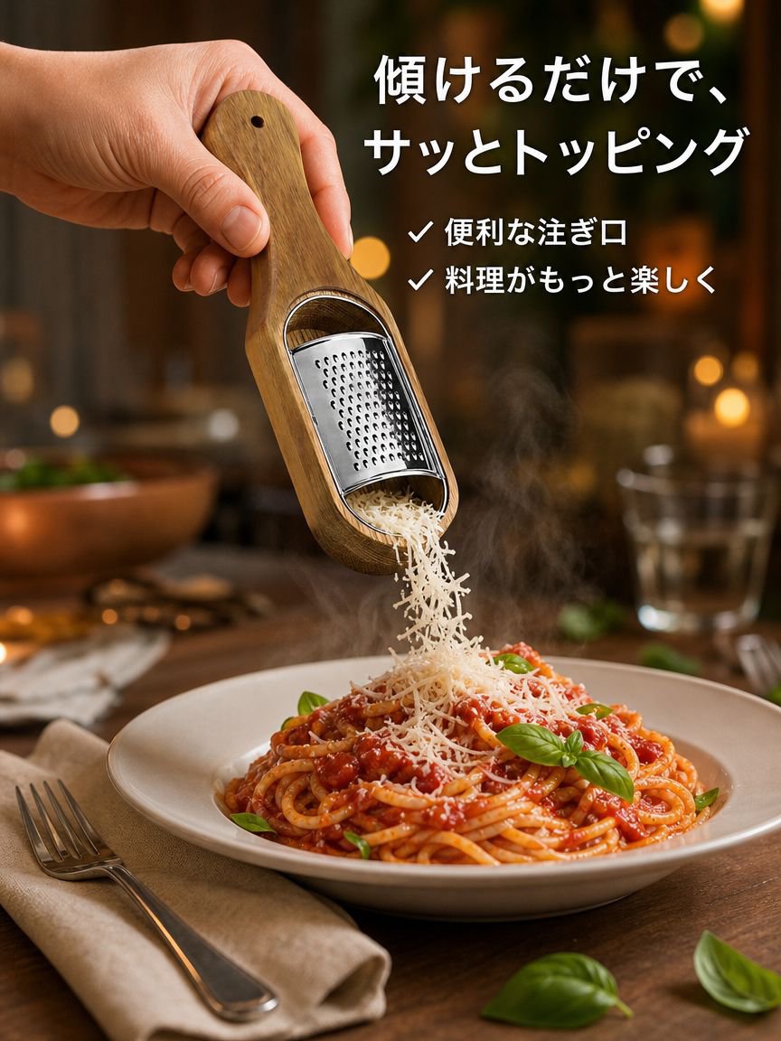 多機能チーズおろし器